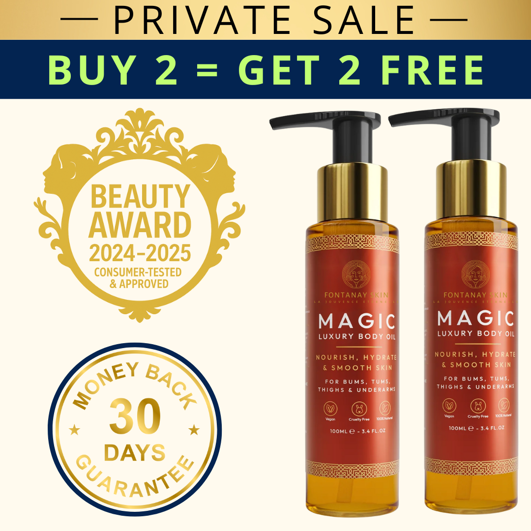 Lifting Body Oil: Crepey skin? Fine lines? It’s time to glow again.